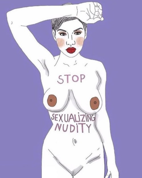 davenatural - nudist-signs2 - JUST STOP SEXUALIZING NUDITY ALL...