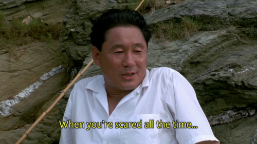 365filmsbyauroranocte:Sonatine (Takeshi Kitano, 1993)