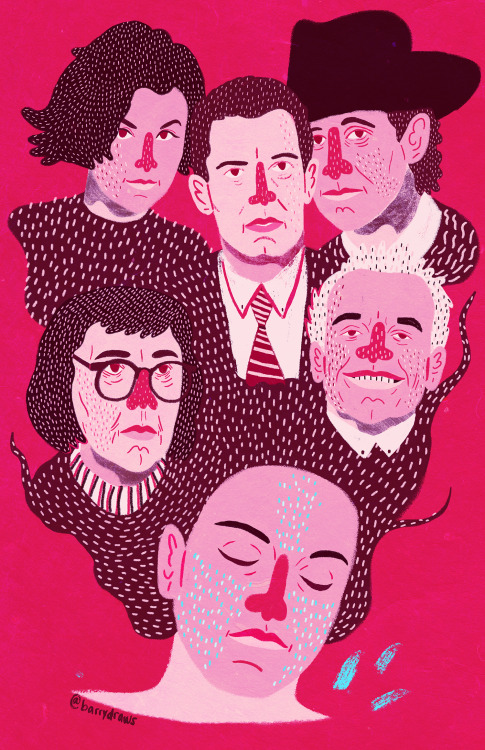 barrydraws - “Twin Peaks” for a David Lynch show in...