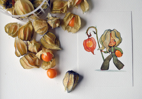 escapekit:Fruit as Characters London-based illustrator Marija...