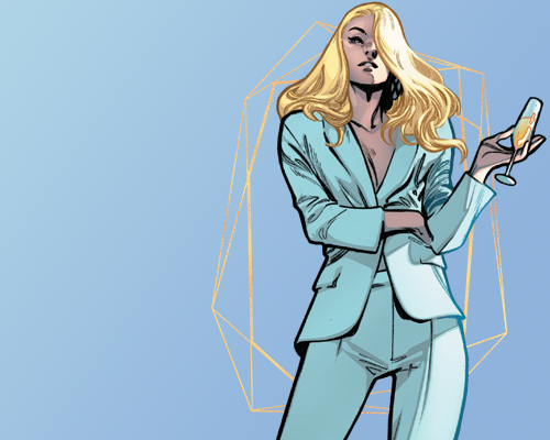 spandexinspace - Emma Frost in House of X #5 - Society