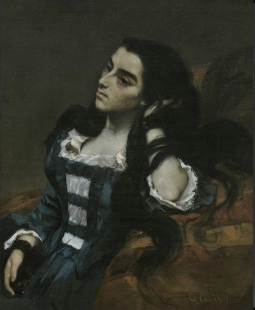 Gustave Courbet, Spanish Woman, 1855. 