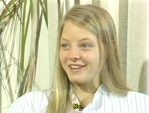 tiffanyzeyer - vintagesalt - Jodie Foster interview, 1979....