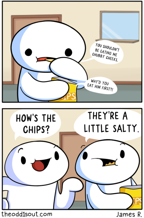 theodd1sout - Too much salt is not good for youFull image