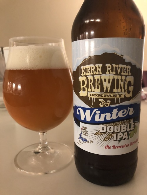 thedaily-beer:Kern River’s Winter Double IPA (Picked up at...