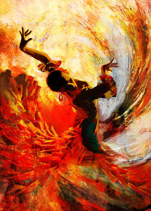 chasingrainbowsforever - Flamenco Dancer 021 ~ From Fine Art...