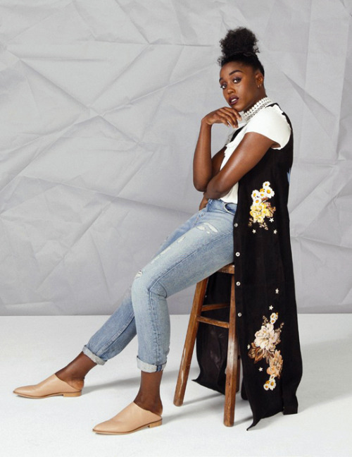 flawlessbeautyqueens - Lashana Lynch photographed by Daria...
