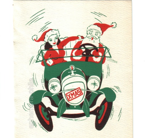 vintage christmas card | Tumblr
