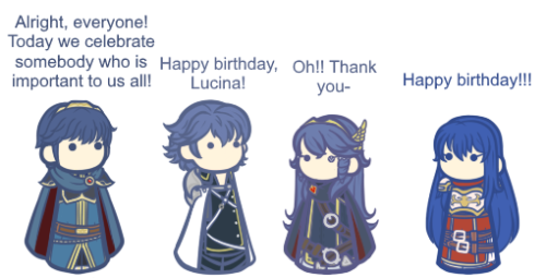 derpemblemdaily - “…come on Lucina, let’s go back home to your...