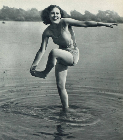 yesterdaysprint - Dorothy “Chili” Bouchier, England, 1933