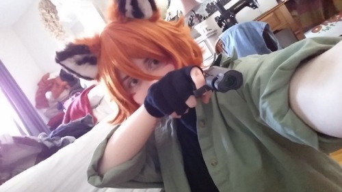 kamie-san - quick selfie before going at the work, of my...
