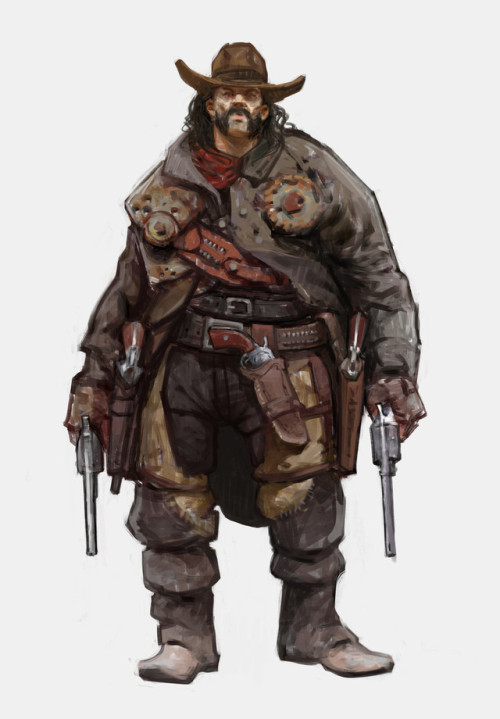 thecollectibles - Wild West - Character Designs byVlad...