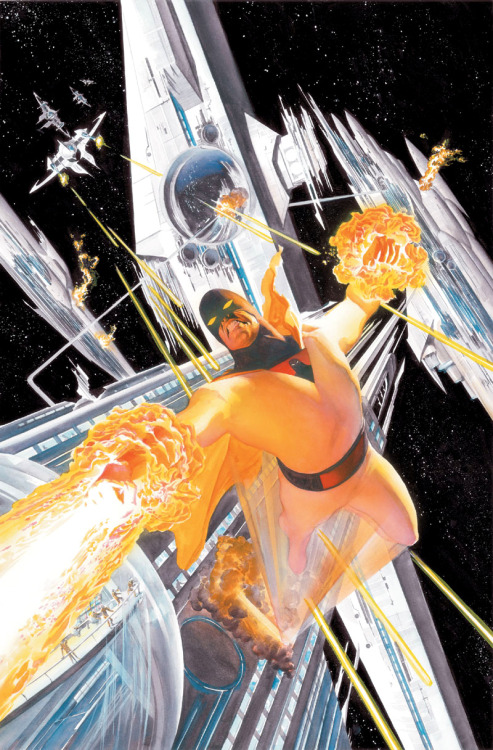 spaceshiprocket - Space Ghost by Alex Ross