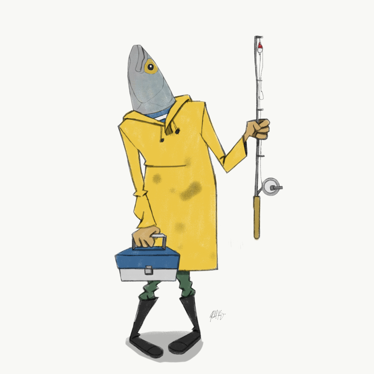 Fishermen🎣 Instagram/Tumblr: richkenneyart — Immediately post your art to a topic and get feedback. Join our new community, EatSleepDraw Studio, today!