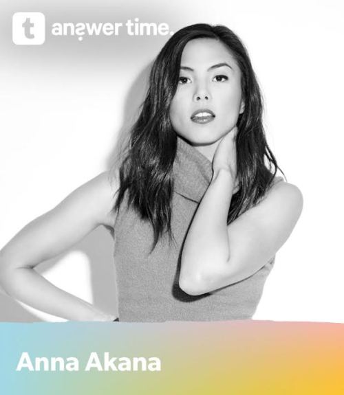 annaakana - Hi Tumblr! I’m doing an Answer Time for Tumblr’s...