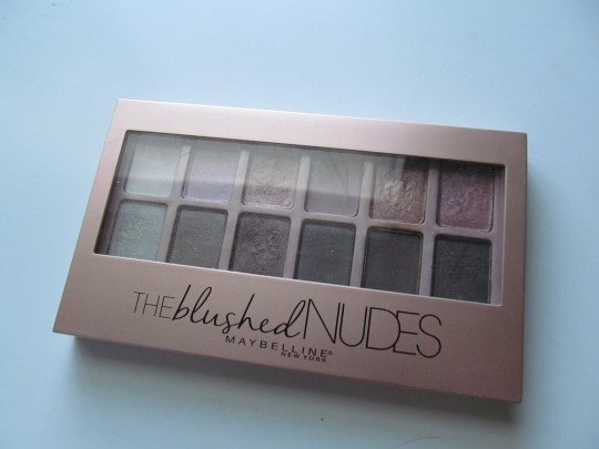 Maybelline Nudes” + Palette – Blushed Eyeshadow | Demo “The VividlyLovely Review