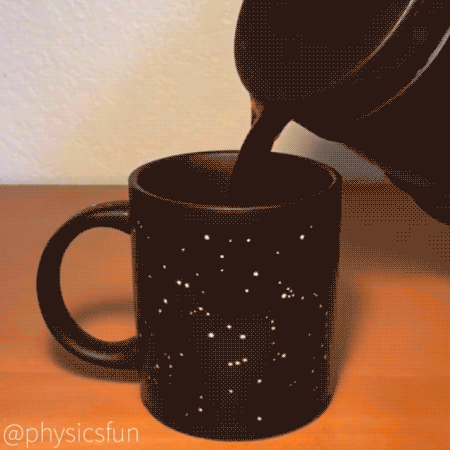 novelty-gift-ideas - Thermochromic Constellation Mug