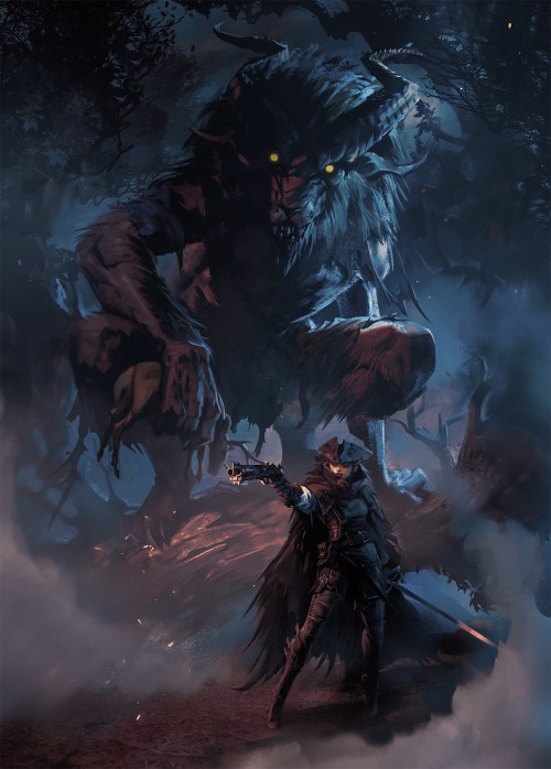 birdechoes - morbidfantasy21 - Hunt – fantasy concept...