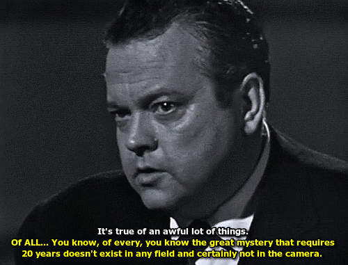 biscuitsarenice - Monitor - Orson Welles, 1960 (Citizen Kane is...