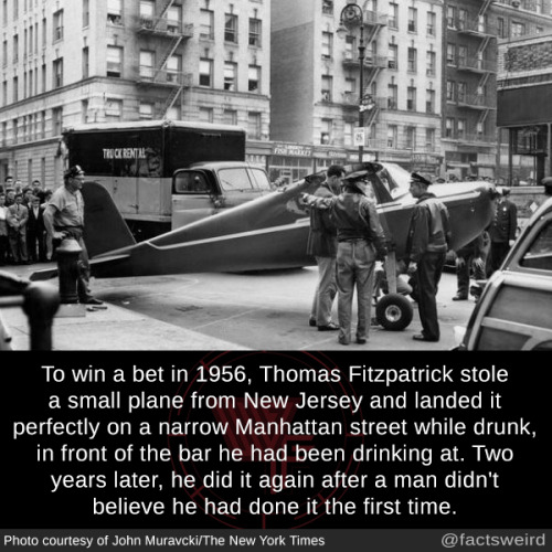 mindblowingfactz - To win a bet in 1956, Thomas Fitzpatrick...