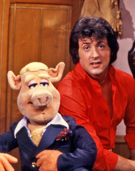 theactioneer: “Link Hogthrob & Sylvester Stallone, The Muppet Show (1979) ”