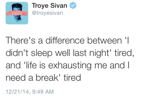 nikkibsummers:troyetroyetroye:I have never related to any...
