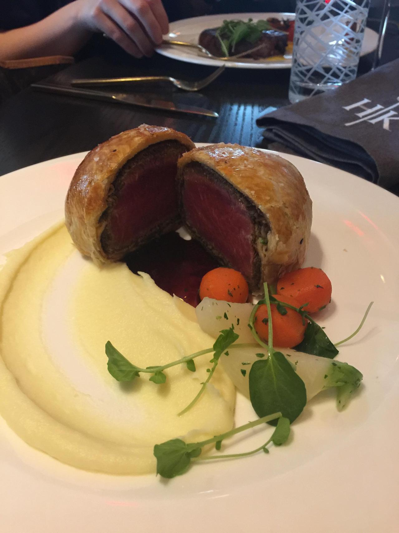 Beef Wellington at Hell’s Kitchen