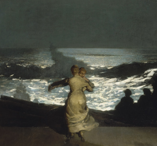 fordarkmornings - Summer Night, 1890. Winslow Homer. Dans på...