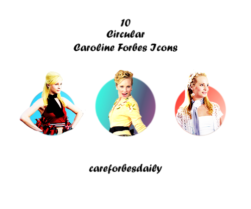 careforbesdaily - 10 Circular Icons of Caroline...