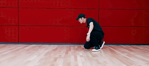jinyoungot7 - “my youth” solo change = jackson playing with a...