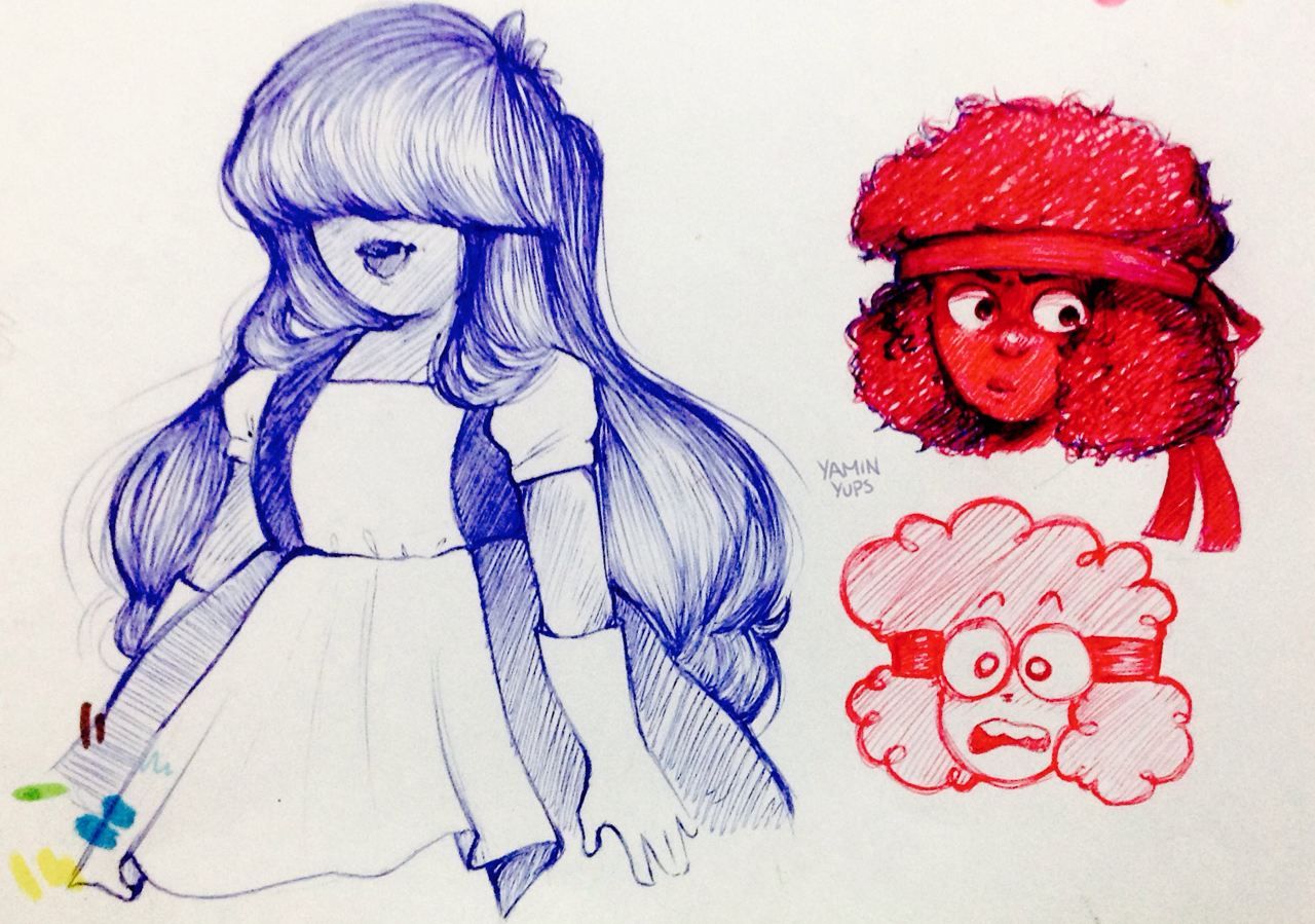 Pen doodles that I was supposed to post weeks ago.