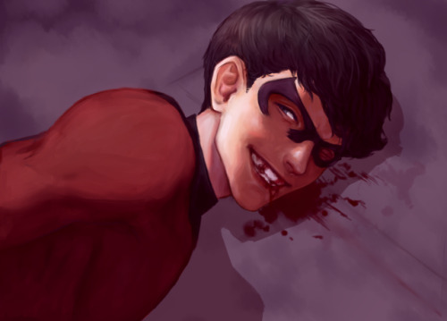 naiyhan - Lighting practice with a scene redraw from Batman - ...