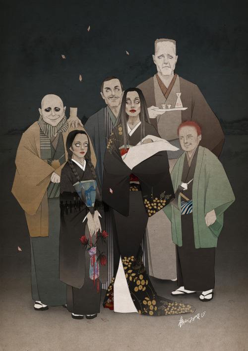 matsuyamamiyabi - The Kimono Addams Family 2.0Follow me on...