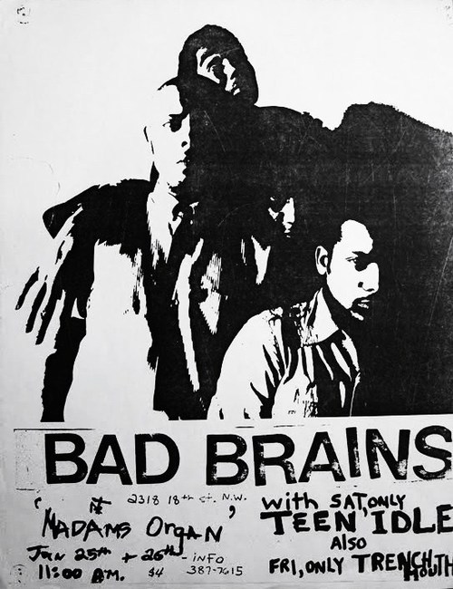 sowhatifiliveinjapan - Bad Brains + Teen Idles @ Madams Organ,...