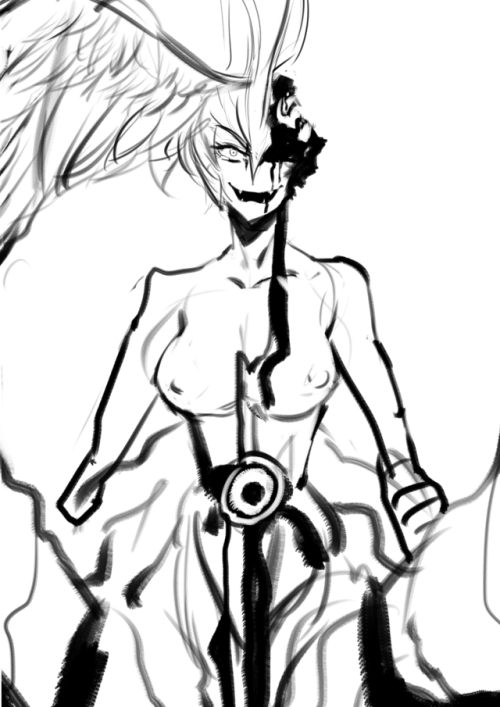 ryu2-mangascraps - Devilman doodle