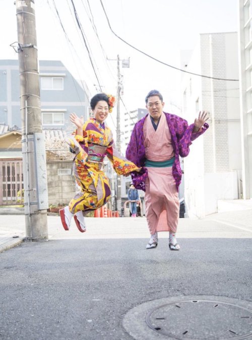 tanuki-kimono - POP! styling for this couple photoshoot by...