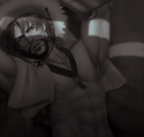 mattie7-7 - Something i did time ago.I like McCree with that...