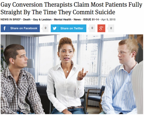 iamianbrooks:theonion:Gay Conversion Therapists Claim Most...