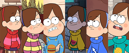 stanandford:Mabel and every sweater she has ever worn