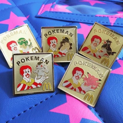 Today’s crypto currency is - McDonalds Pokeman pins