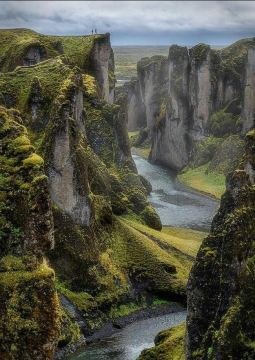 landscape-lunacy - Fjaðrárgljúfur Canyon, Iceland - by Jacques...