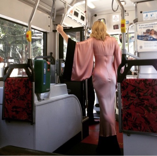 illumineeti - mrs-carolaird - Cate Blanchett takes the bus to...
