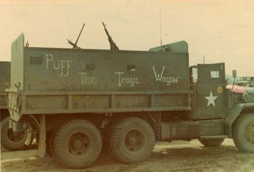 vietnamwarera:“Puff the Tragic Wagon” guntruck, 88th...