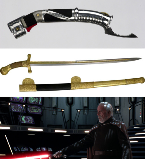 dietmountainmadewka - swlucasverse - Count Dooku’s iconic curved...