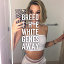 blog logo of breed the white gene away 