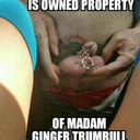 property of Madam Ginger Trumbull