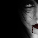 blog logo of Goth Vampire Pansexual exhibitionist.
