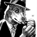 blog logo of wolf smoke