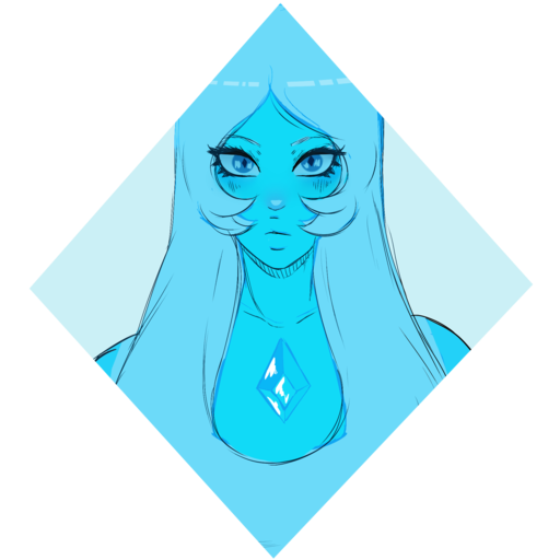 Anonymous said: your blue diamond is A+, more in the future? Answer: Chibi depressed diamond. °(ಗдಗ。)°.