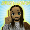 blog logo of ANIME JESUS